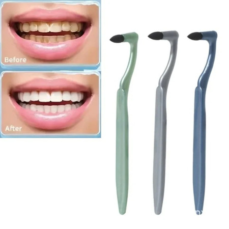 2 pcs Soft Orthodontic Interdental Toothbrush