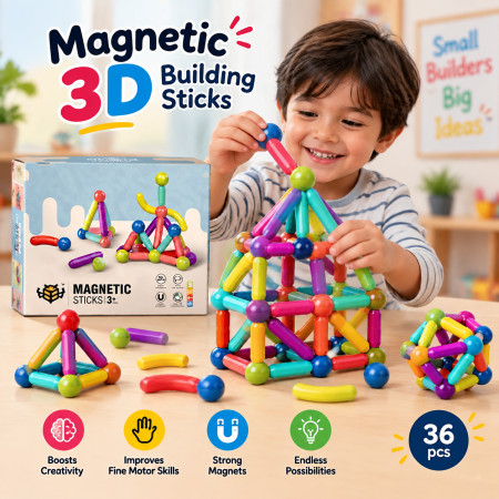 36 pcs set Magnetic-sticks