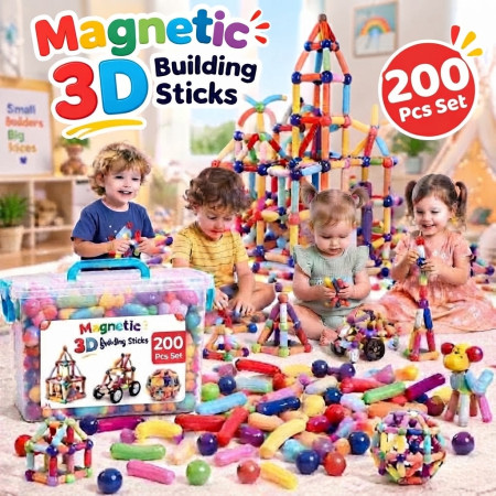 200 pcs set Magnetic-sticks