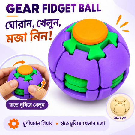 2 pcs 3D Printed Stress Relief Fidget Ball